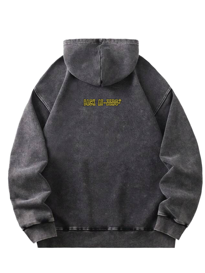 ZERO Stone Washed Hoodie